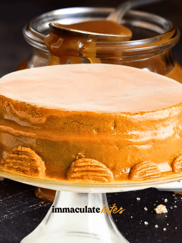 Caramel Cake Baking the Perfect Decadent Cake Immaculate Bites