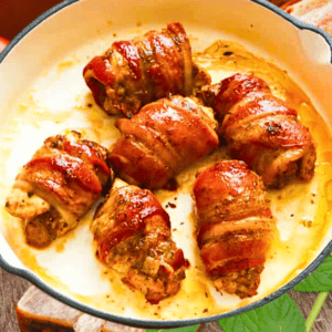 Bacon Wrapped Chicken Quick, Easy Chicken Dinner that Doubles Up as an Appetizer