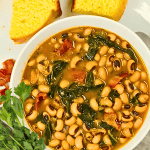 Black-Eyed Peas and Collard Greens Mind-Blowing Soul Food!