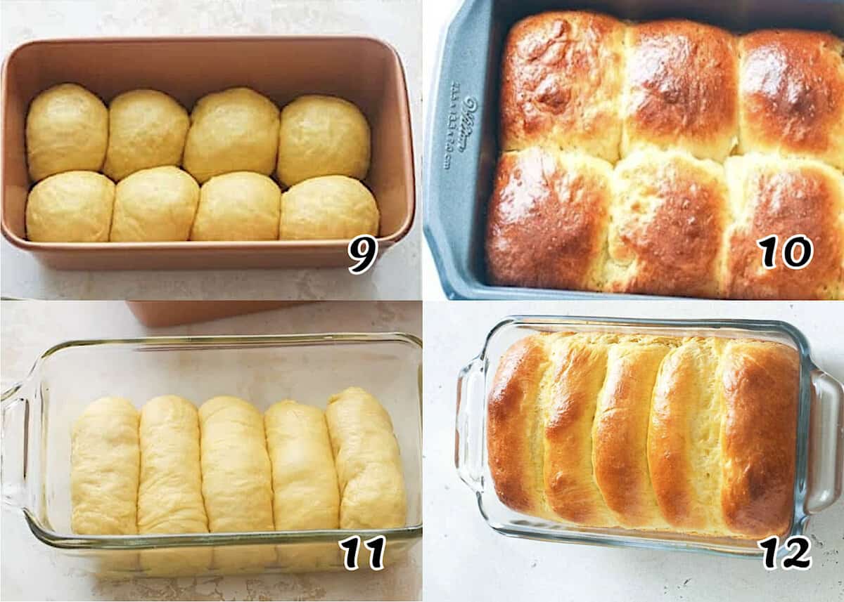 Form brioche rolls or brioche bread, and then bake