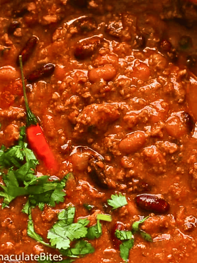 Hearty Chili Recipe Warm Comfort for Winter Immaculate Bites