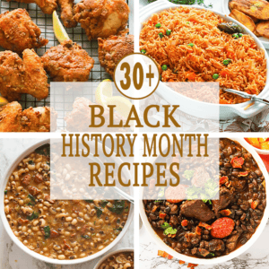 Celebrate Black History Month with classic soul food and African-influenced recipes
