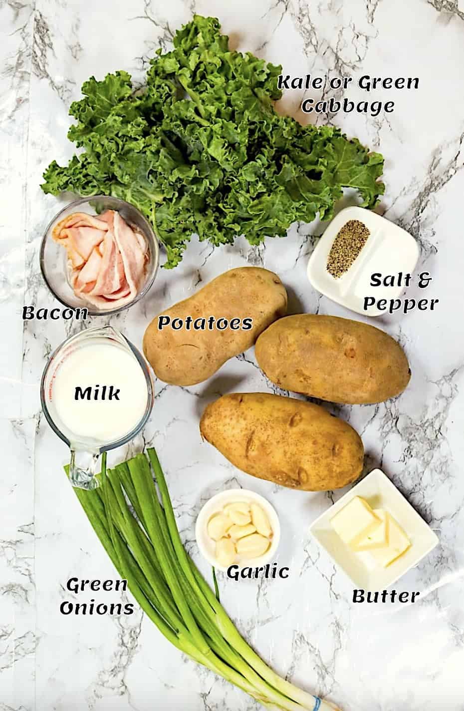 irish mashed potatoes ingredients