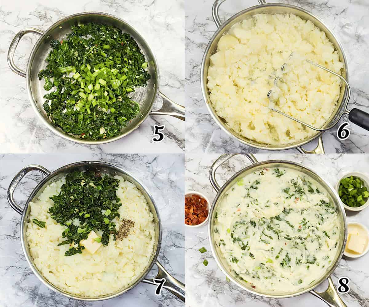 Season, mash, and assemble