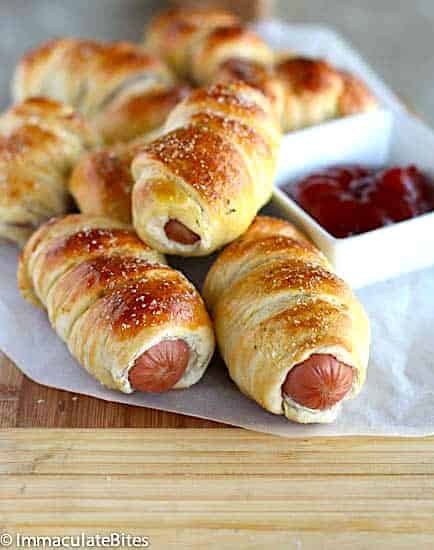 Hot Dog Pretzels Immaculate Bites