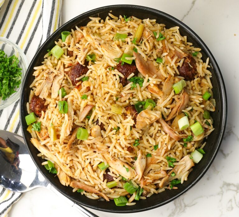 Serving up pure comfort food in a bowl with chicken bog