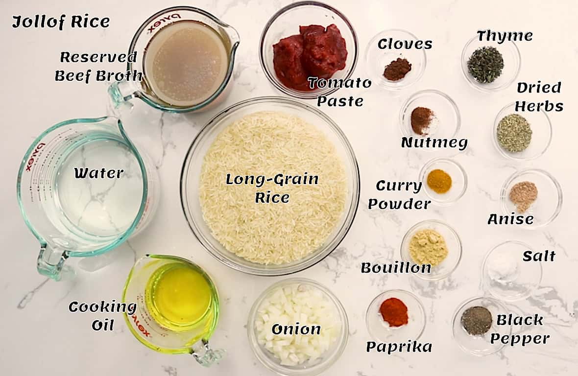 What you need to make soul-satisfying the Ghanaian version of jollof rice