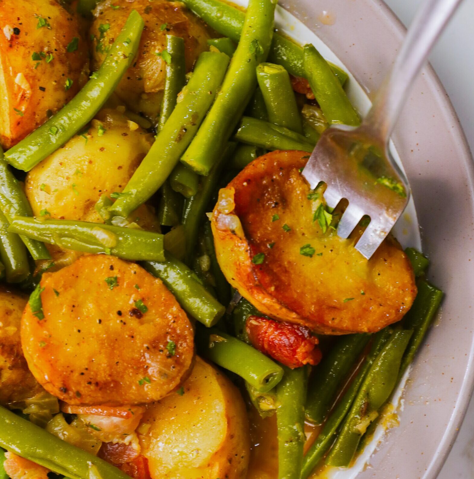 Green Beans and Potatoes