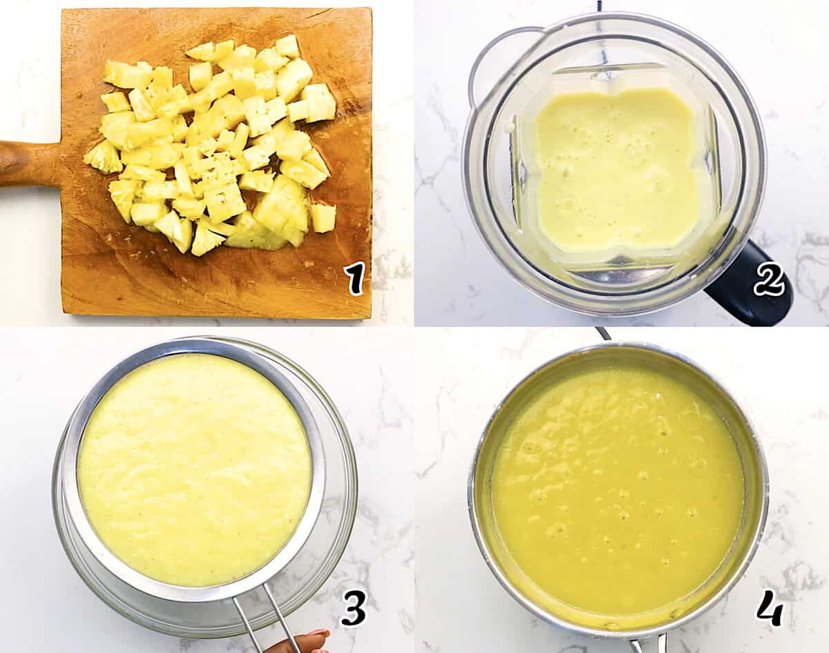 Make the fruit puree