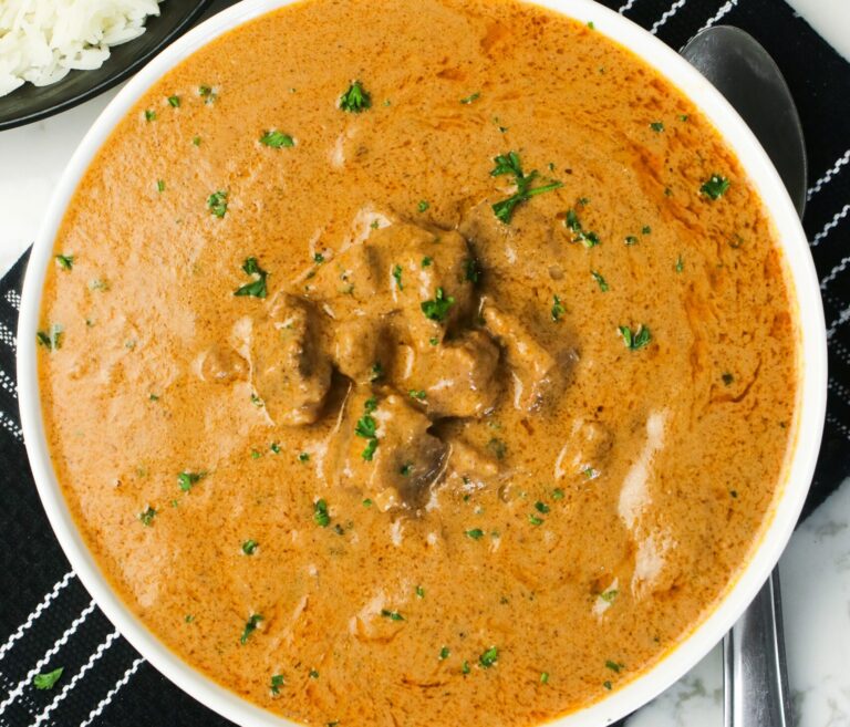 An insanely comforting bowl of groundnut soup made from scratch