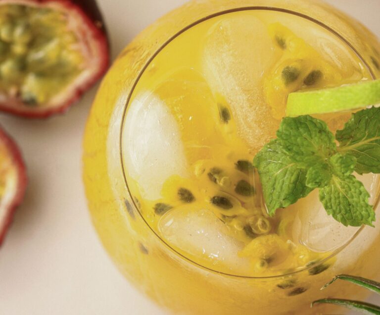Pineapple Passion Fruit Lemonade