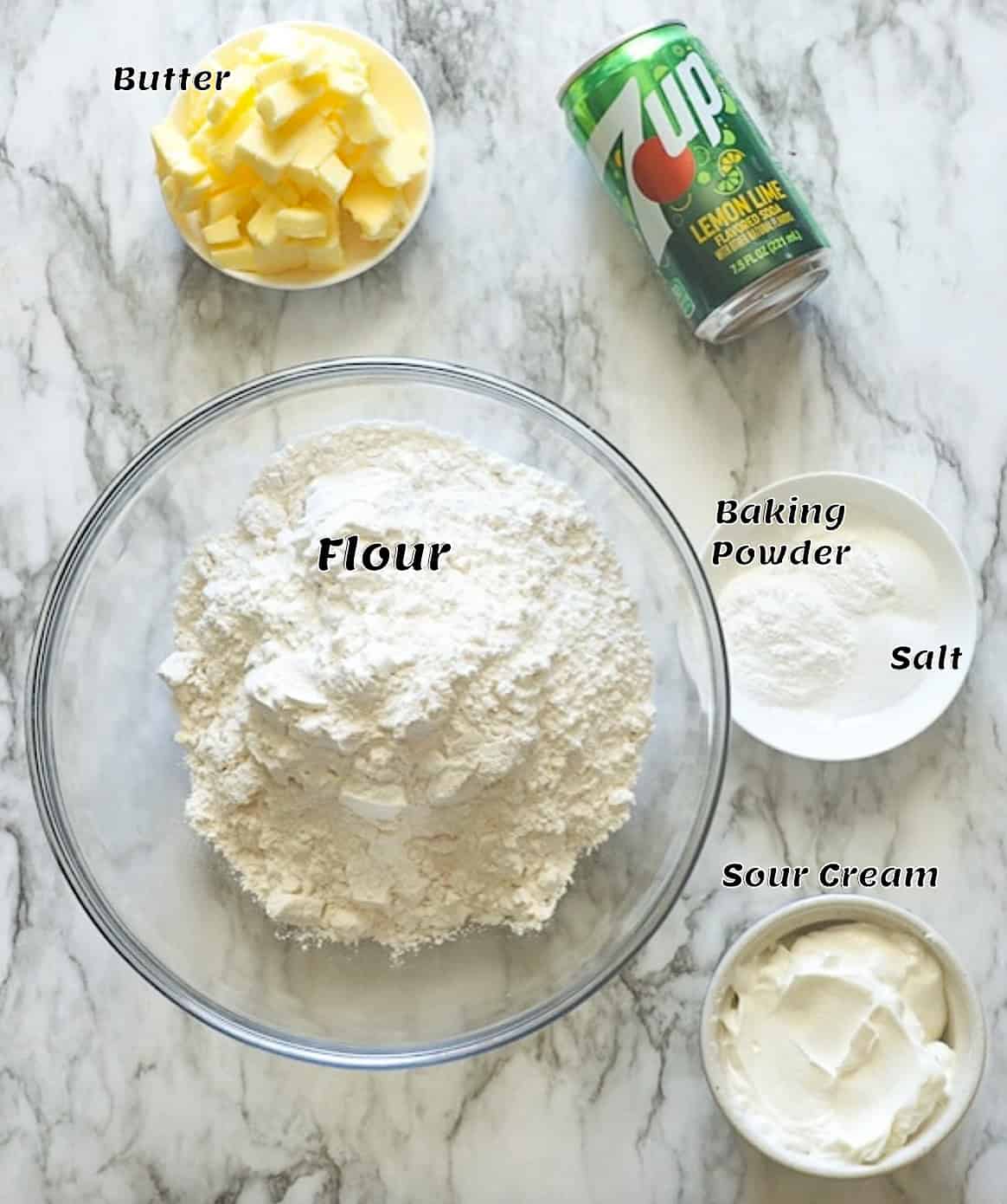 7UP Biscuits Recipe Ingredients