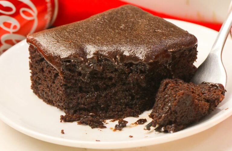 Diving into a decadent Coca-Cola cake for pure soul-satisfying goodness
