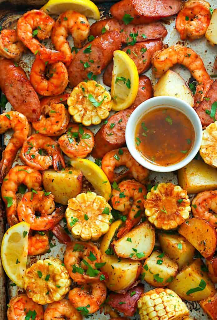 Super easy and satisfying Cajun shrimp boil for a stress-free family gathering