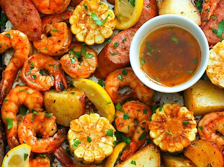 Super easy and satisfying Cajun shrimp boil for a stress-free family gathering