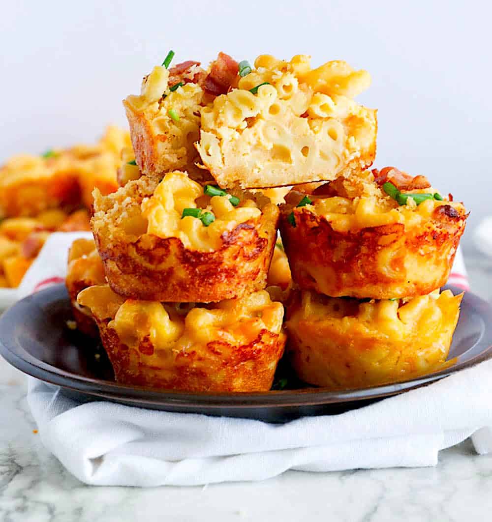 Slice macaroni and cheese and see what's inside