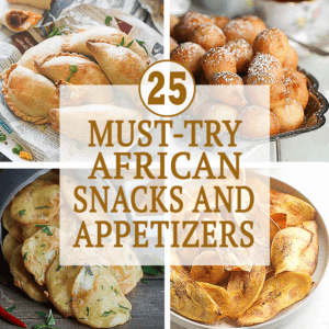 Traditional African snacks and appetizers for a crowd-pleasing party