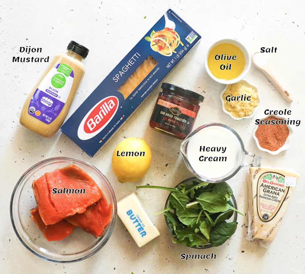 Ingredients list