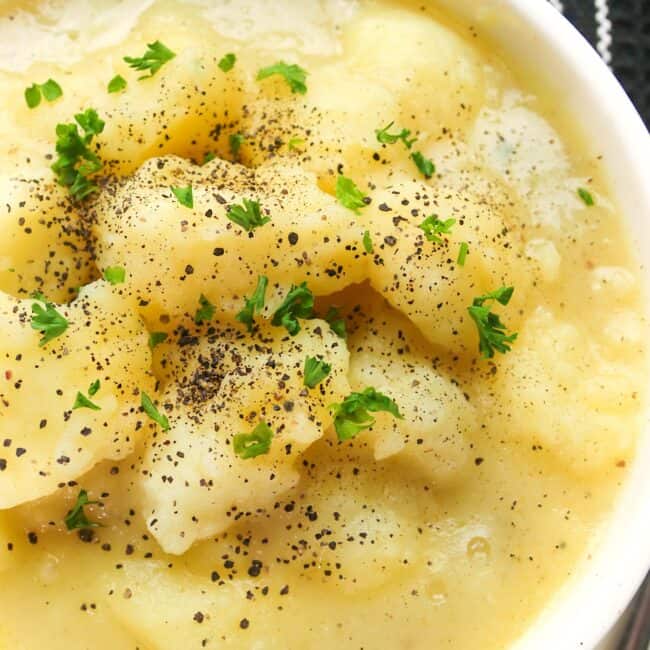 Diving into insanely comforting stewed potatoes
