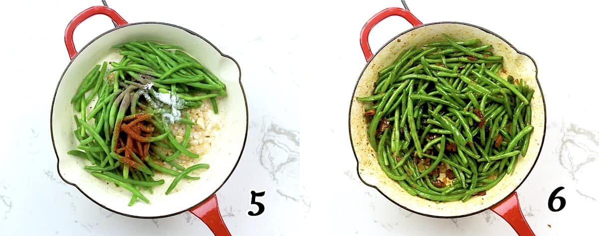 Add seasoning, stir well, and enjoy
