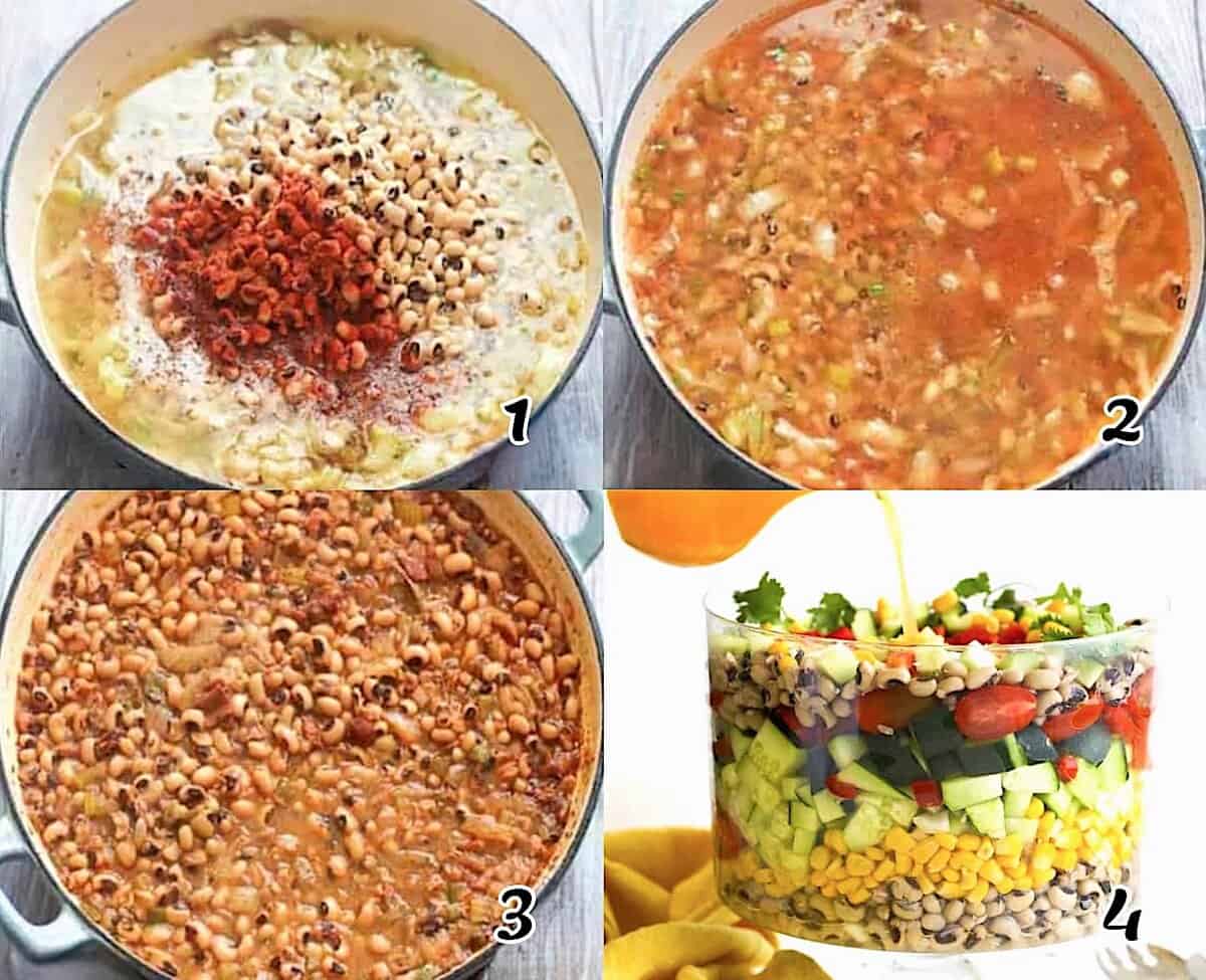 Cook the beans yourself to save money, then make the dressing and assemble the salad
