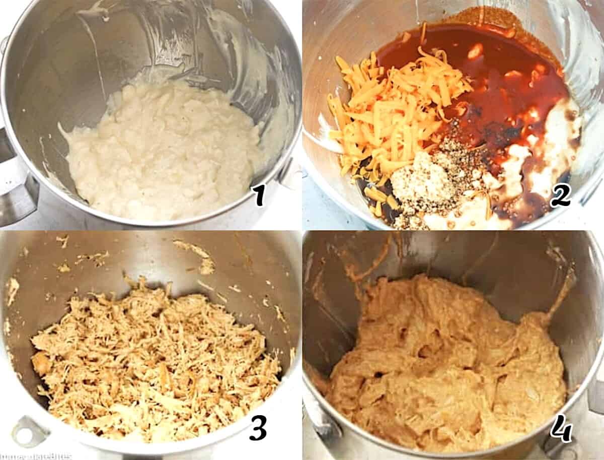 Combine the ingredients and bake