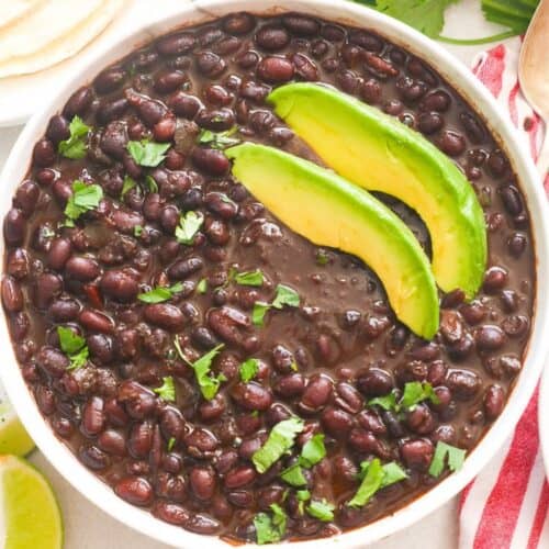 Serving up fast and easy Instant Pot black beans