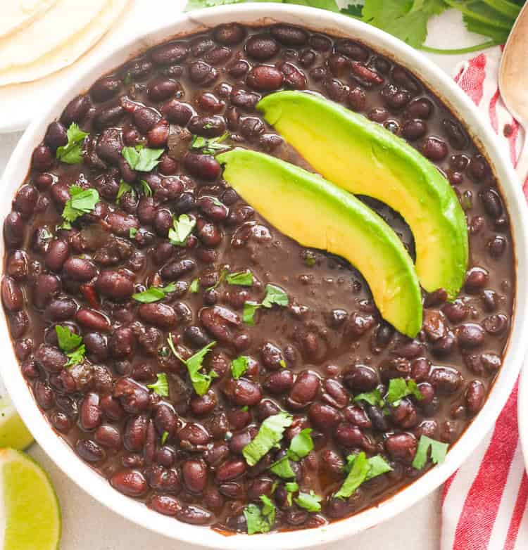 Serving up fast and easy Instant Pot black beans