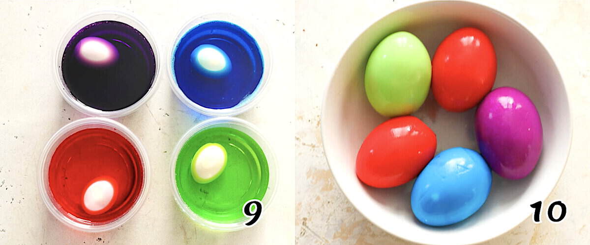 Dye the eggs