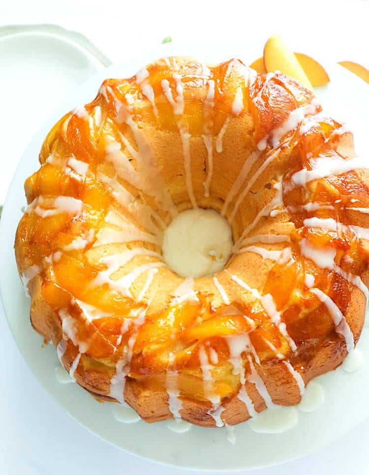 Fresh from the oven and ready to slice for a decadent treat
