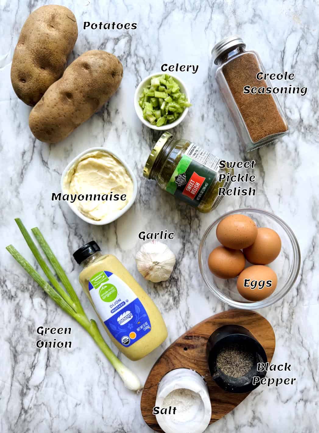 The ingredient list.