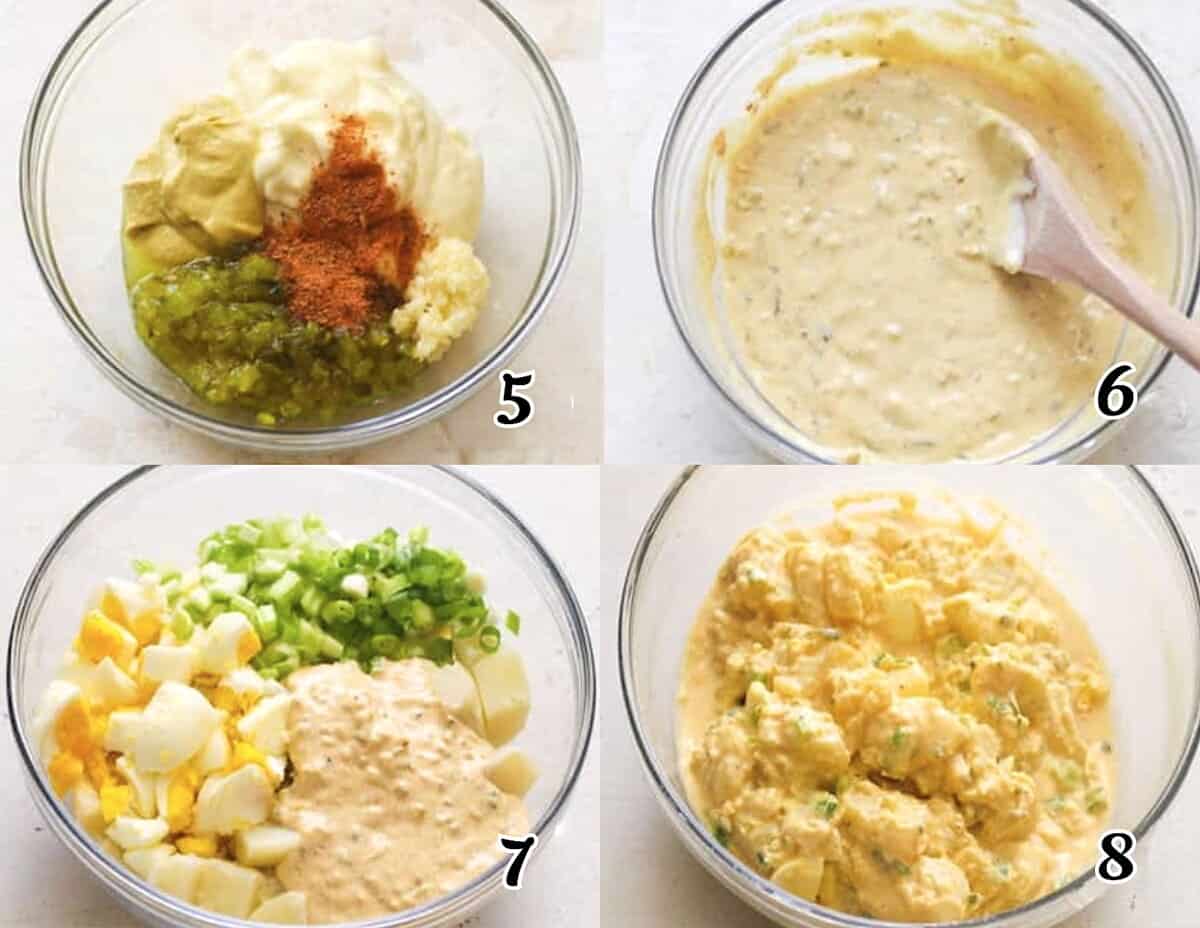 Chop the veggies, make the dressing, and assemble.