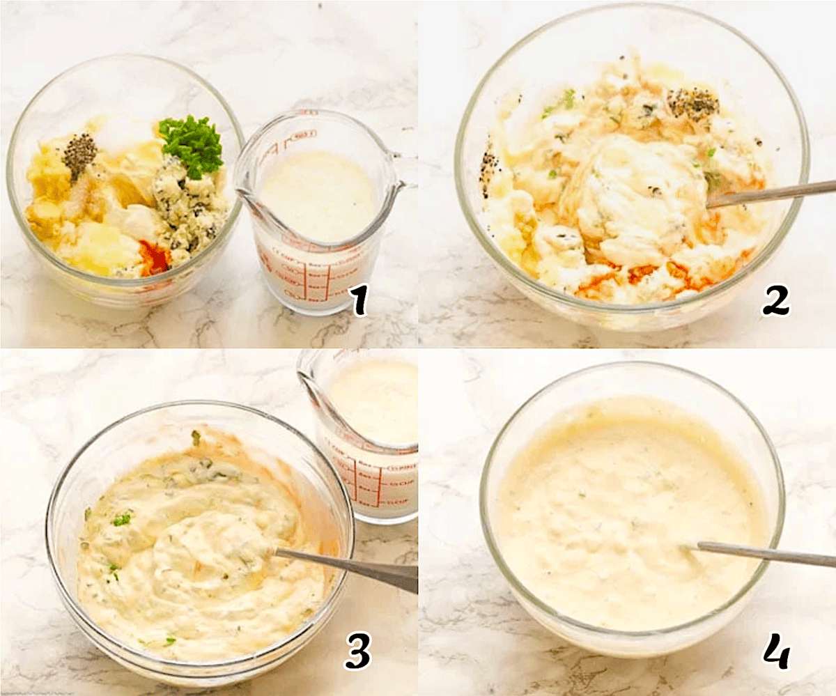 Gather your ingredients and mix well.