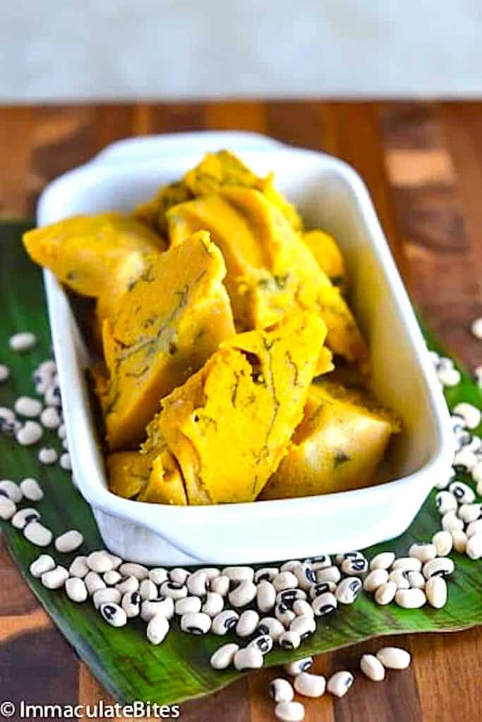 Serving up delicious and healthy koki beans.