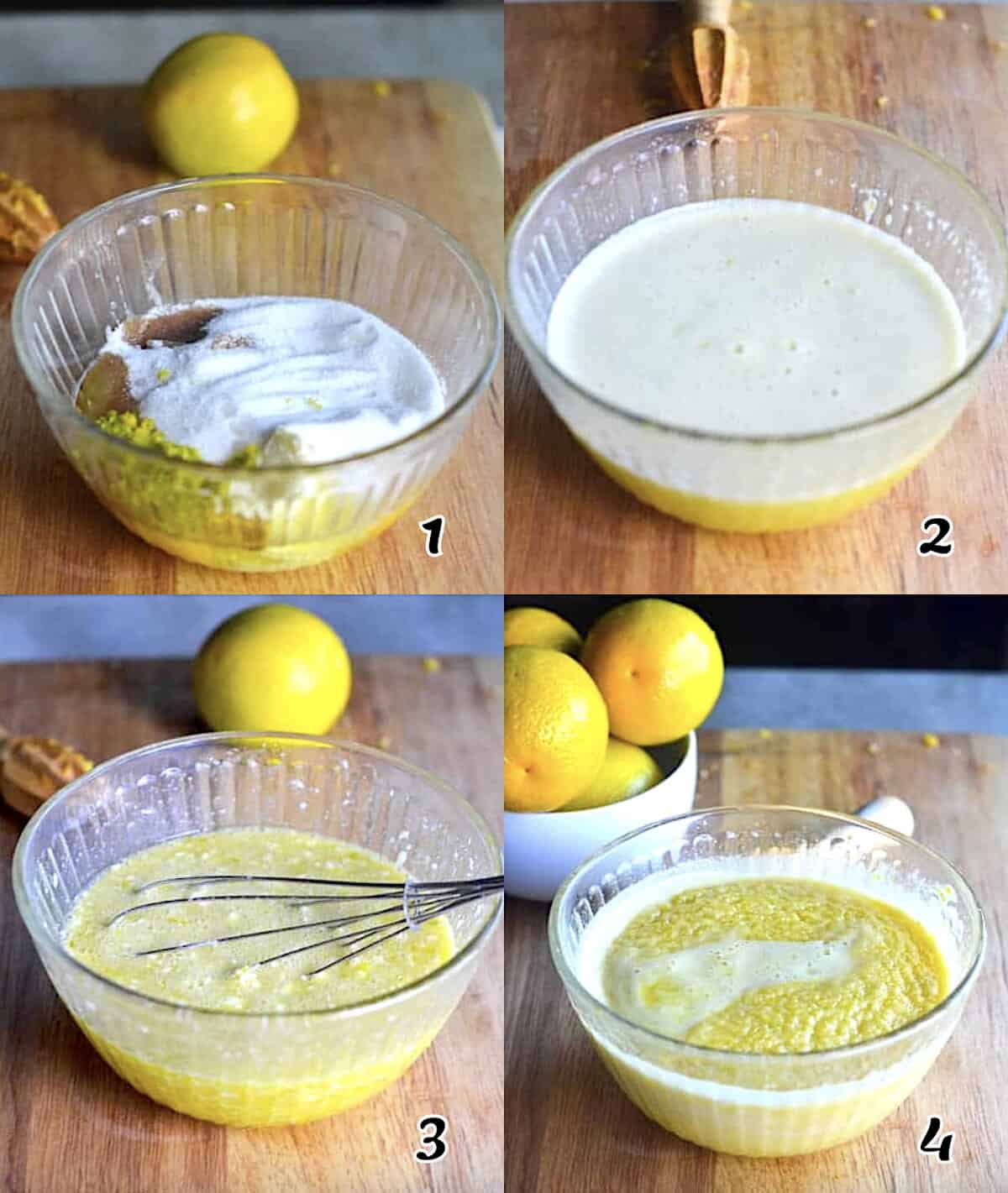 Combine ingredients and cook in the microwave, stirring each minute.