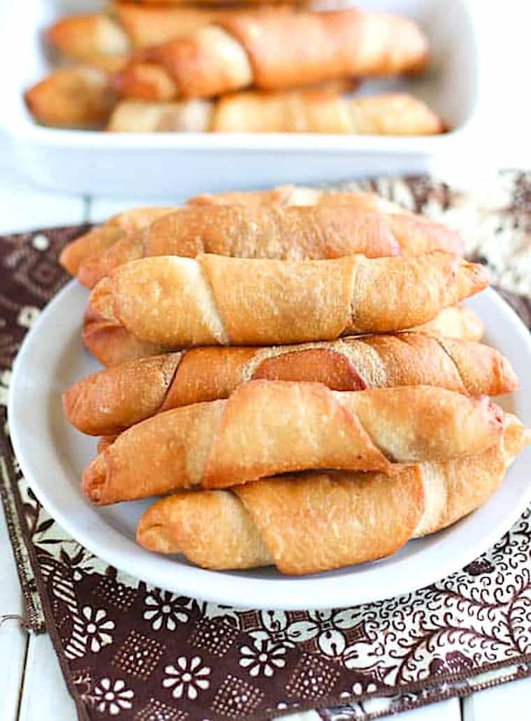 Serving up a plate full of freshly fried fish rolls made easier with canned sardines.