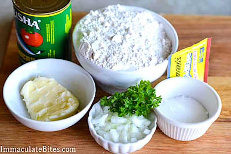 The ingredient list.