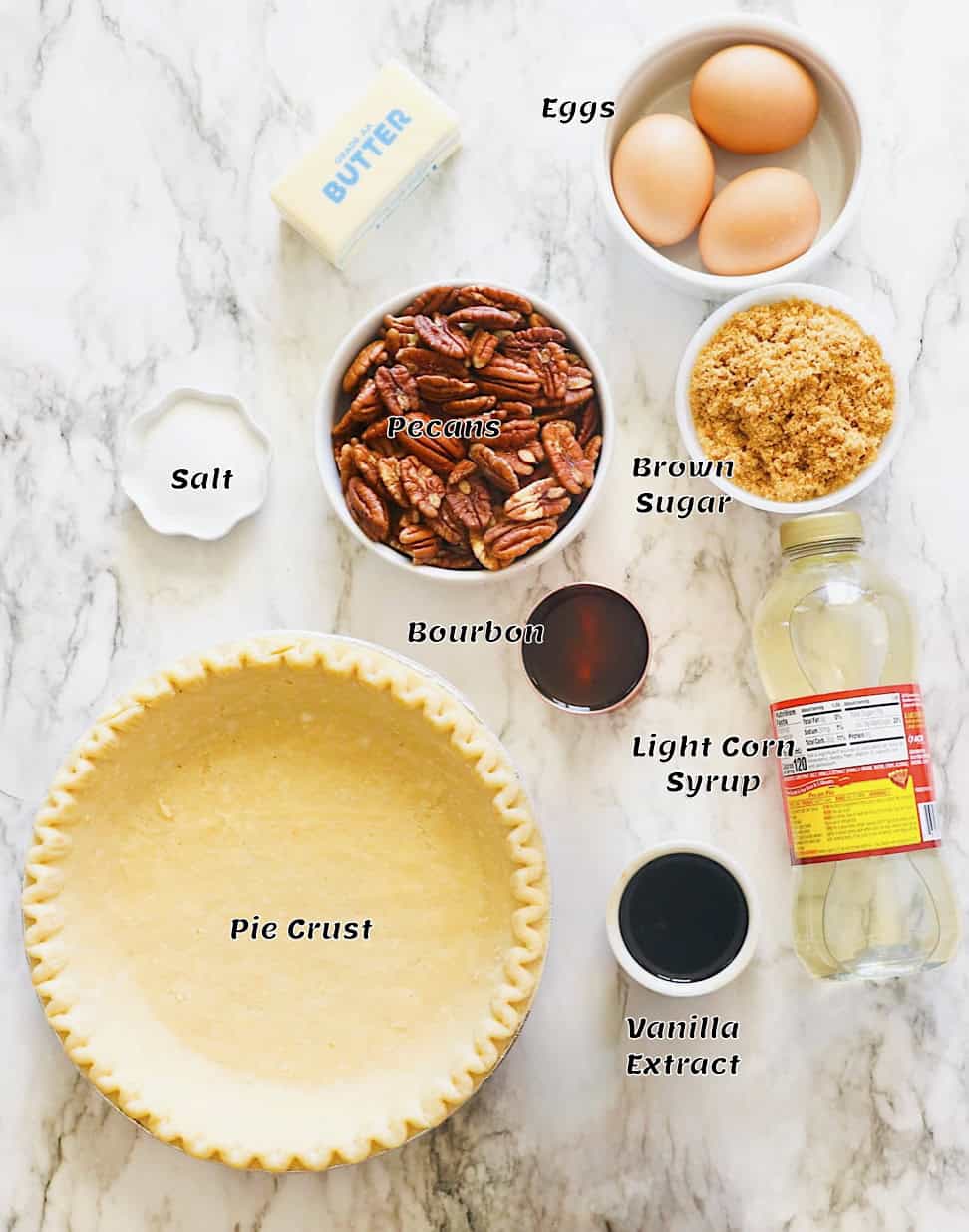 The ingredient list.