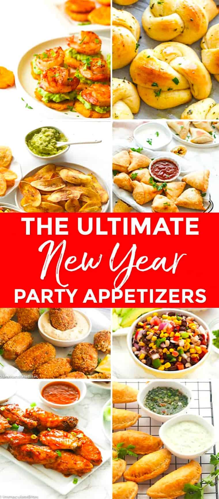 Enjoy delicious and easy New Year's Party Appetizers to ring in next year.