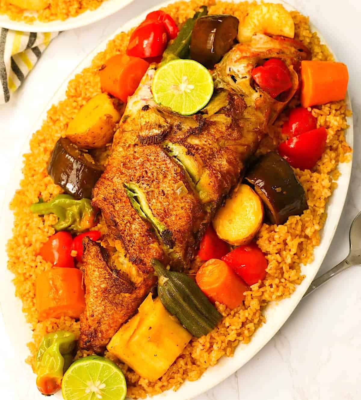 Thieboudienne for a delicious one-dish meal.