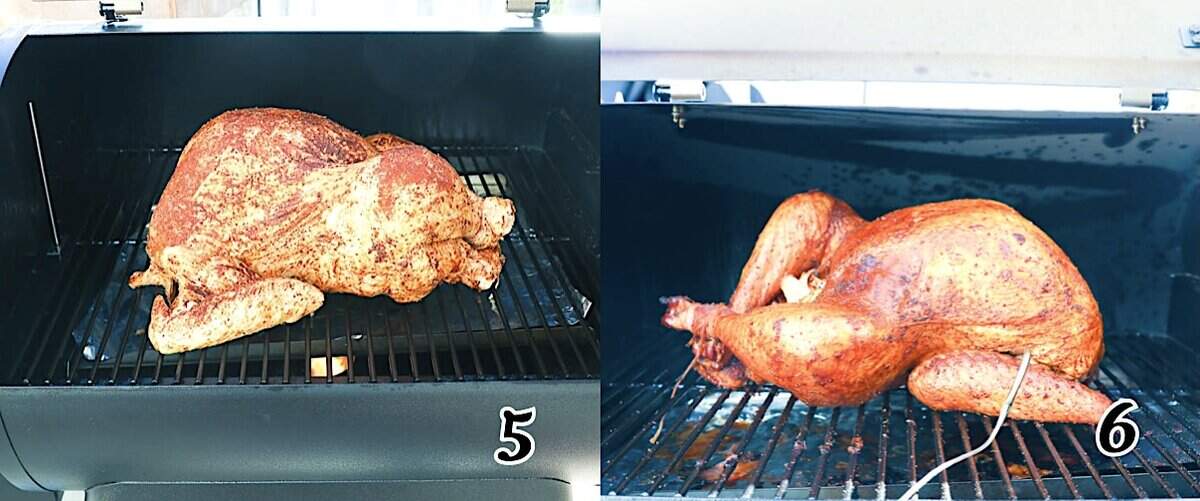 Smoking it with set and and forget it until mealtime.