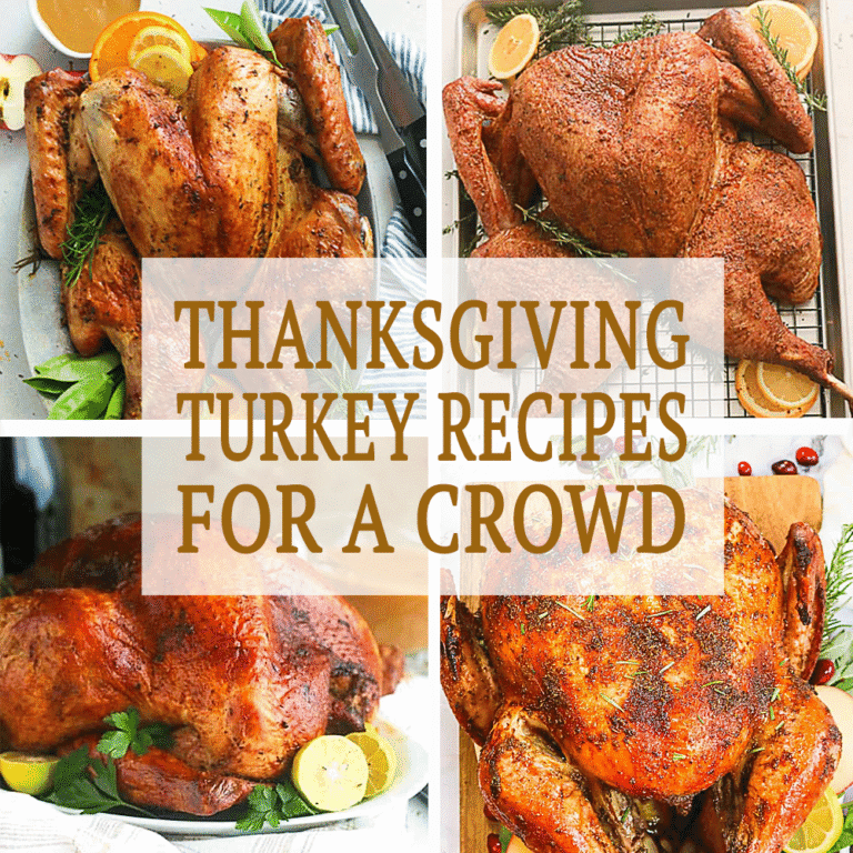 Whole Thanksgiving turkey recipes for a feast.
