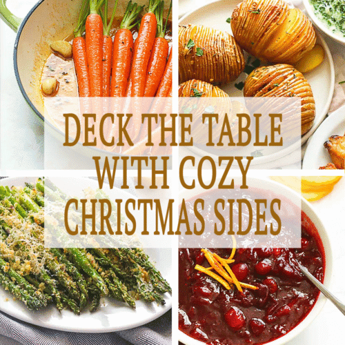 Enjoying the holidays with delicious Christmas side recipes.