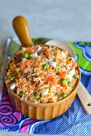 Cameroon Friend Rice 21 Traditional Cameroonian Foods to Feed your Soul - Immaculate Bites