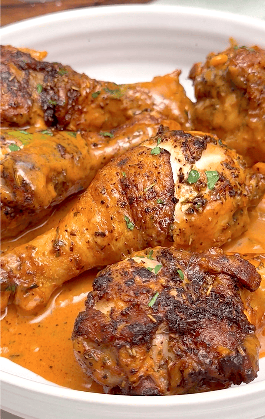 Creamy Baked Chicken Legs – Immaculate Bites Creamy Baked Chicken Legs – Immaculate Bites