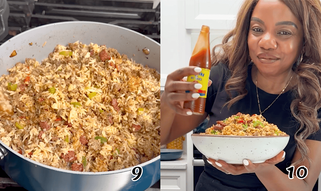 Mix everything, and enjoy.