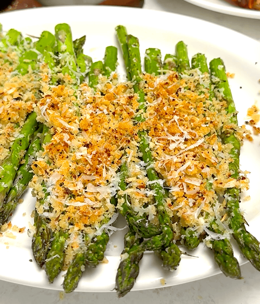 Parmesan-Crusted Baked Asparagus