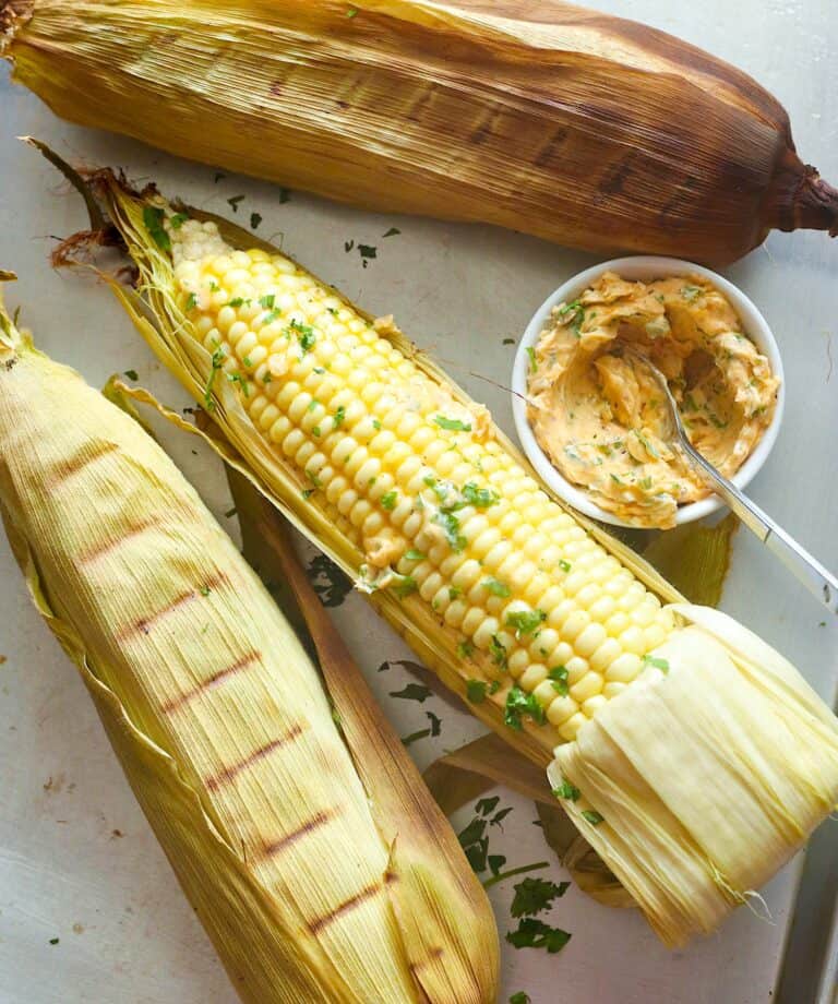 Tender, freshly smoked corn on the cob celebrates summer in style.