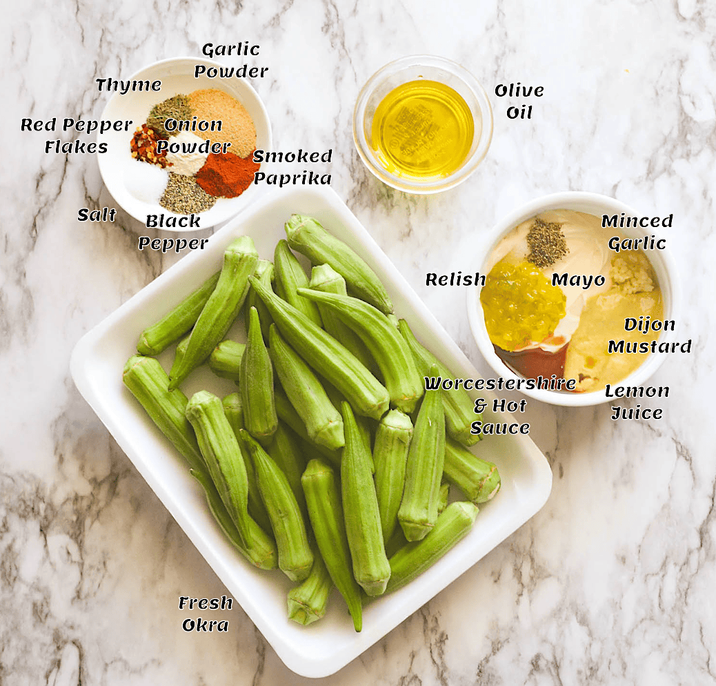 The ingredient list.