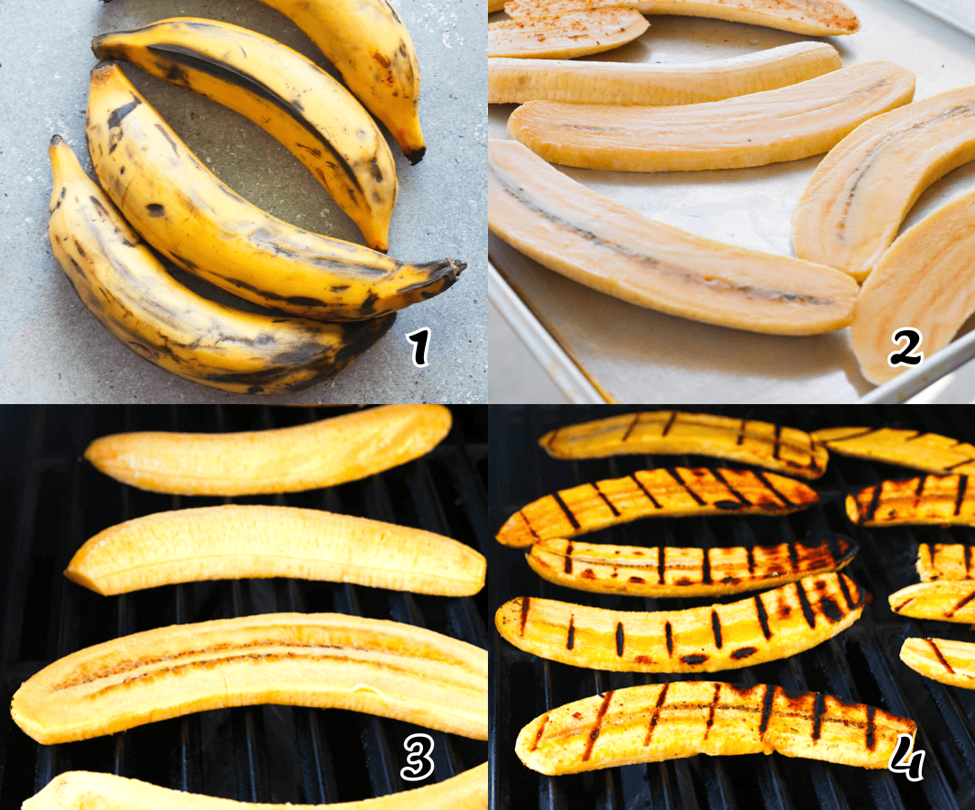 Peel, slice, and grill.